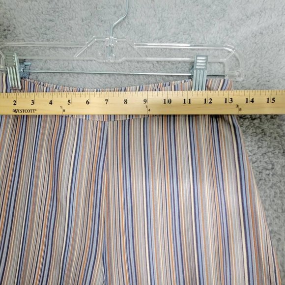 Samsoe & Samsoe Womens Palazzo Pants Elina Trousers‎ Multicolor Stripe XS New - Picture 3 of 11
